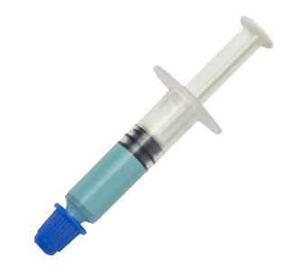 HY530BL 1g Blue Thermal Grease in the Short Syringe