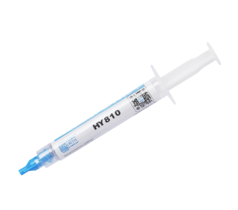 HY810 3g Grey Thermal Grease in the Syringe