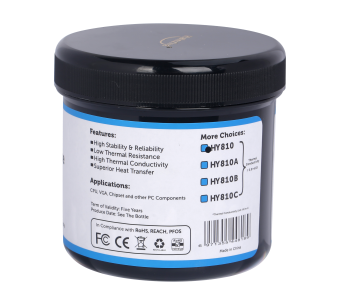 HY810-C 1kg Grey Thermal Grease in the Tub