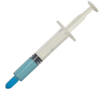 HY530BL 3g Blue Thermal Grease in the Syringe