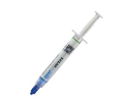 HY323 blue silicone thermal gel 3g in the syringe