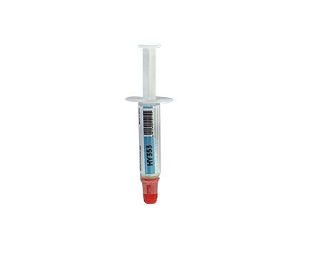 HY353 green silicone thermal gel 1g in the short syringe