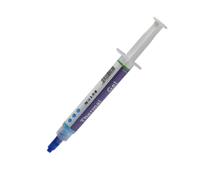 HY323 blue silicone thermal gel 3g in the syringe