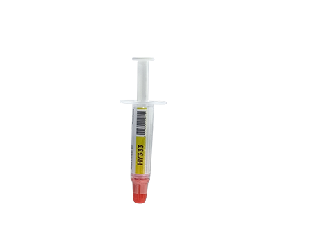 HY333 pink silicone thermal gel 1g in the short syringe