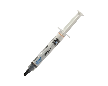 HY343 black silicone thermal gel 3g in the syringe