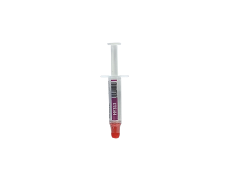 HY313 silicone white thermal gel 1g in the short syringe