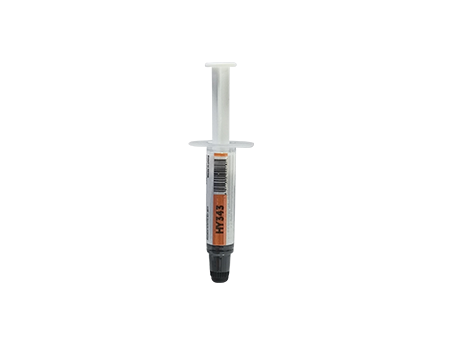 HY343 silicone black thermal gel 1g in the short syringe