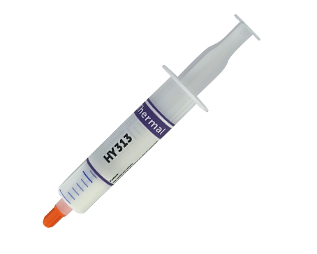 HY313 silicone white thermal gel 20g in the syringe