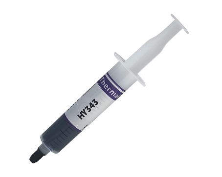 HY343 silicone thermal gel black 20g in the large syringe