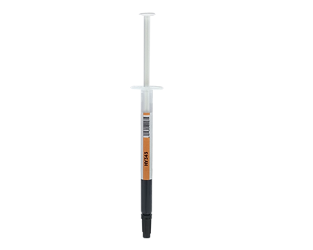 HY343 silicone black thermal gel 1g in the slim syringe