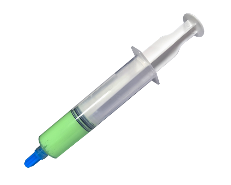 HY254 Green Thermal Putty 20g in the large syringe
