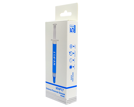 HY-P17 2g 17.3 W/m-K Grey Extreme Thermal Grease in the paper box