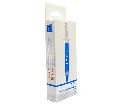 HY-P17 2g 17.3 W/m-K Grey Extreme Thermal Grease in the paper box